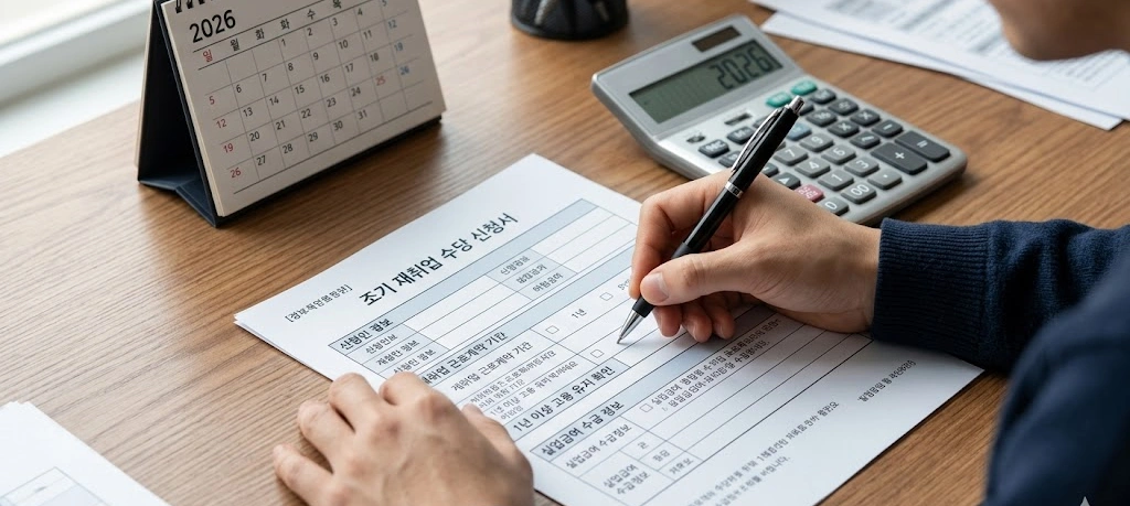 실업급여 절반 일시금 수령을 위한 최적화 세팅 전략