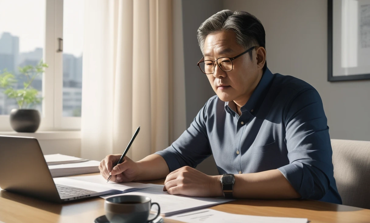 highquality wide shot middleaged 0