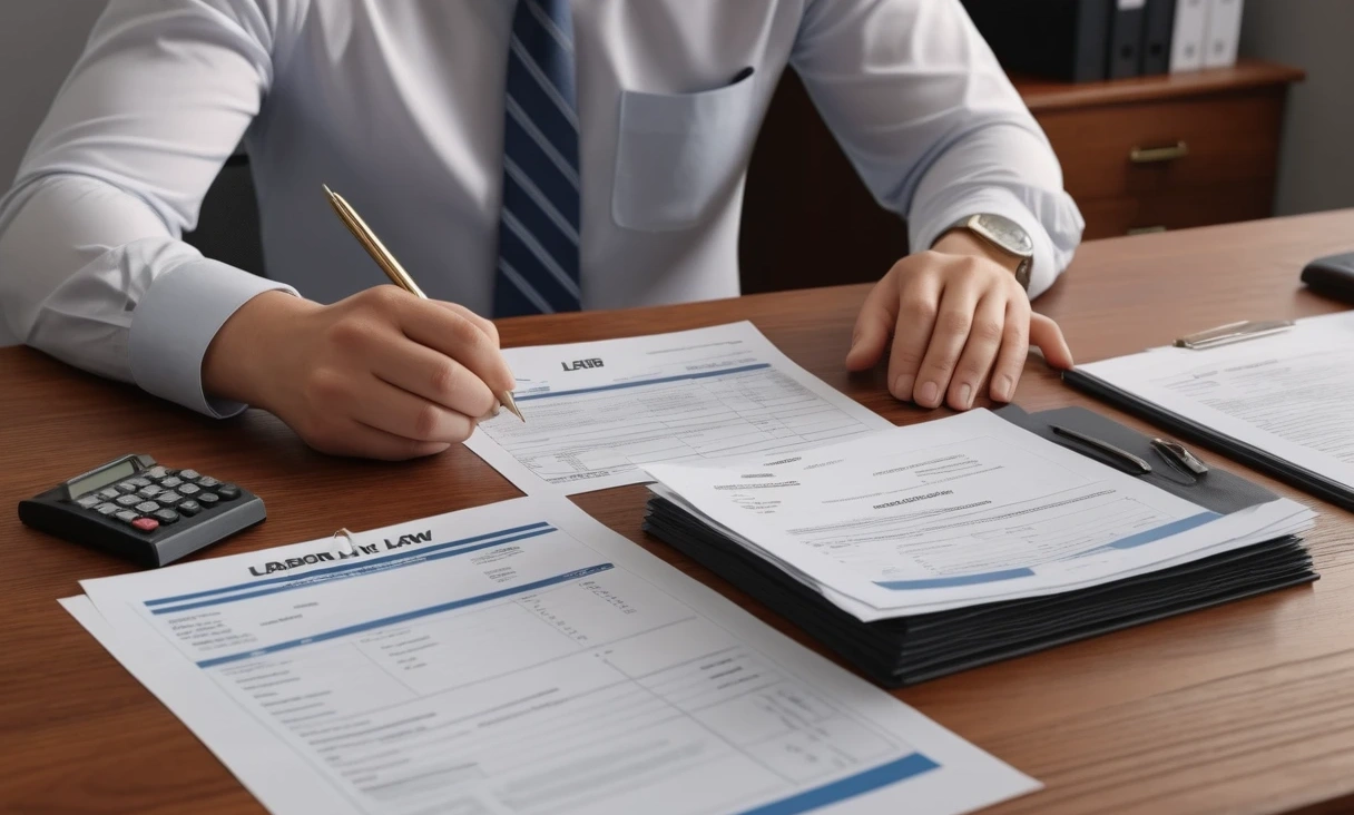 office setting where worker 0