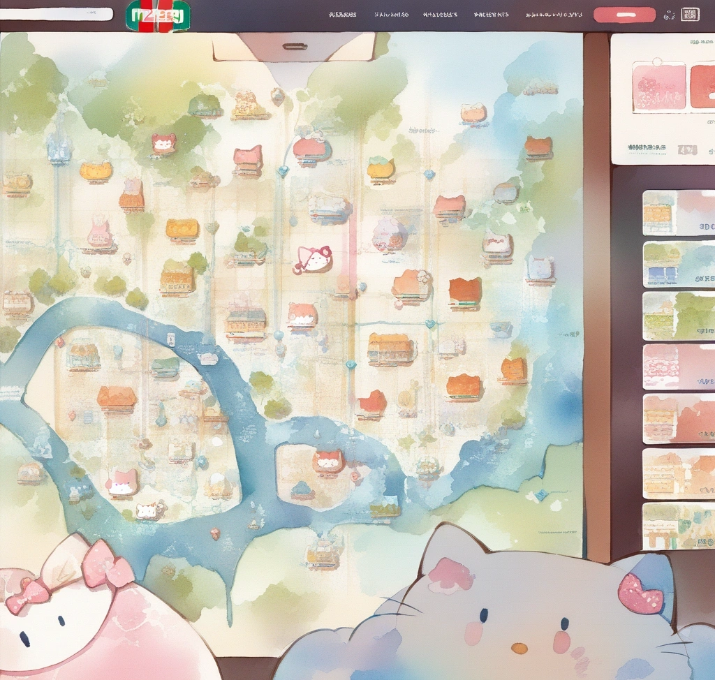eleven sanrio kitty 2