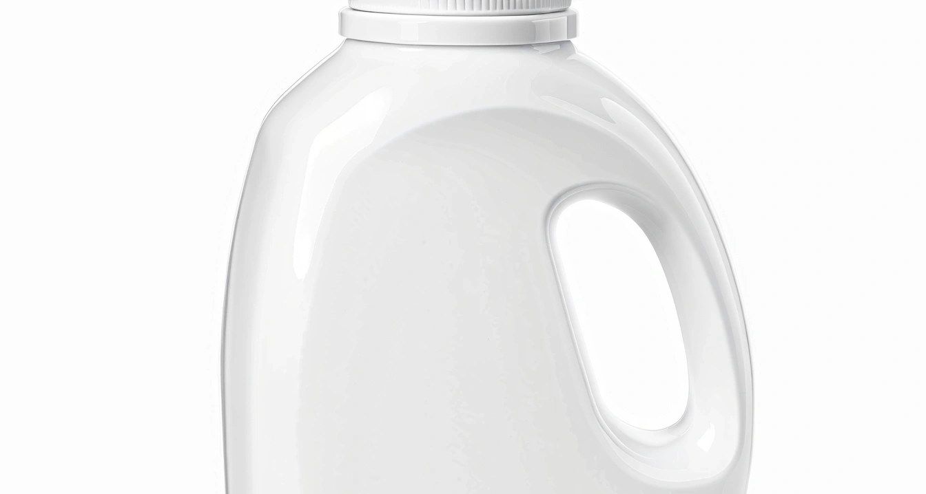 minimalist white detergent bottle clean 1