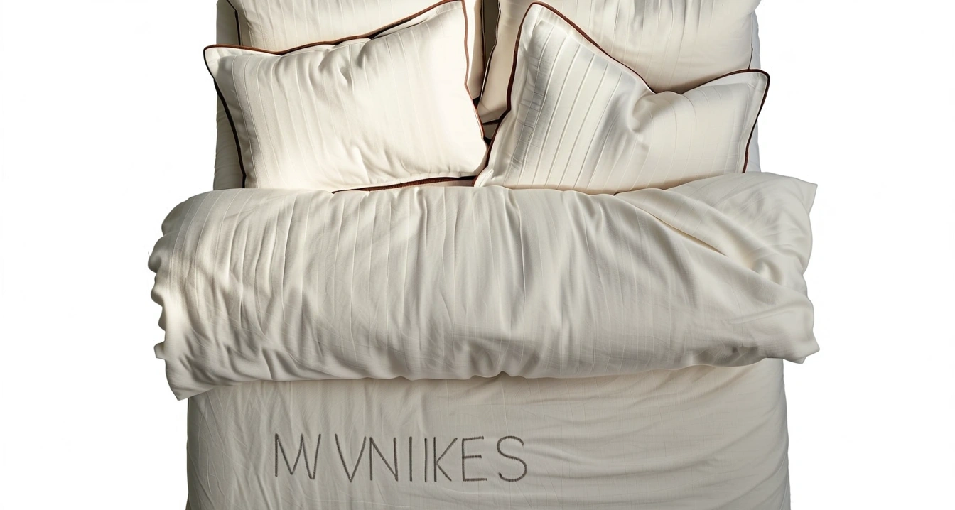 neatly folded premium linen bedding soft 2