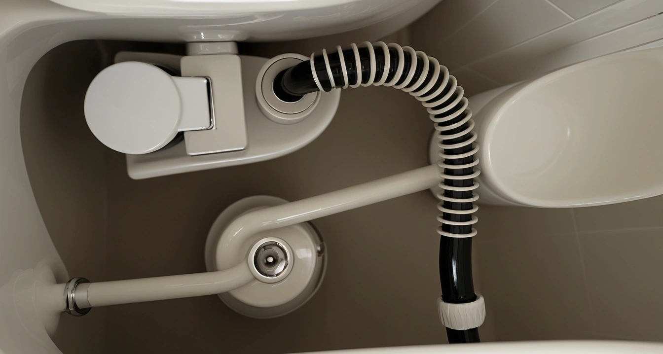 clogged toilet toilet internal piping st 1