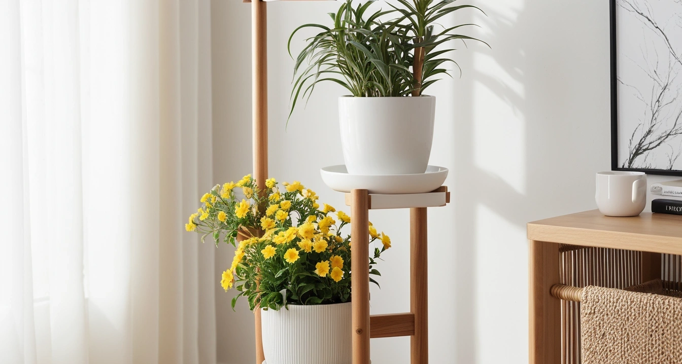 화분 받침대 - 곰팡이 재발 방지를 위한 정기적인 소독과 건조 공정 (flower pot stand, Plant stand sterilization and disinfection)