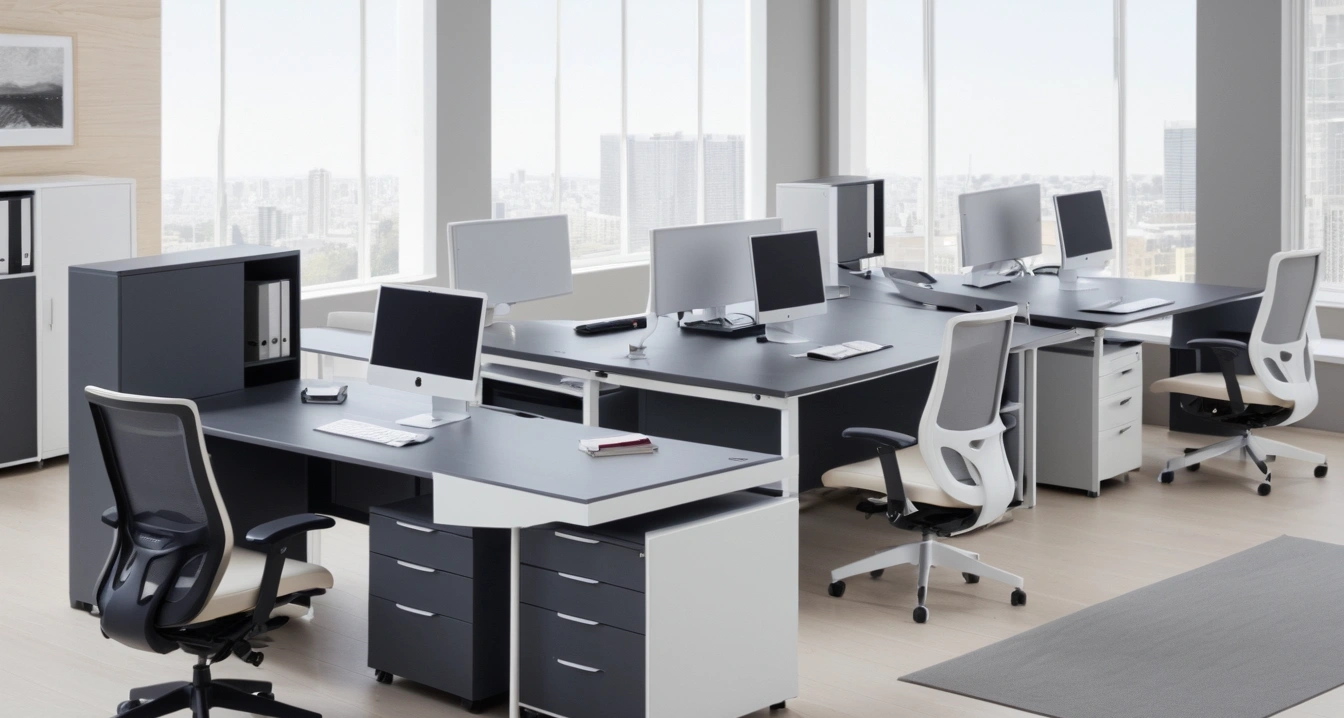 상품 - 데스크테리어 인기 사무용 가구의 인체공학적 효율성 분석 (goods, office furniture ergonomic chair)