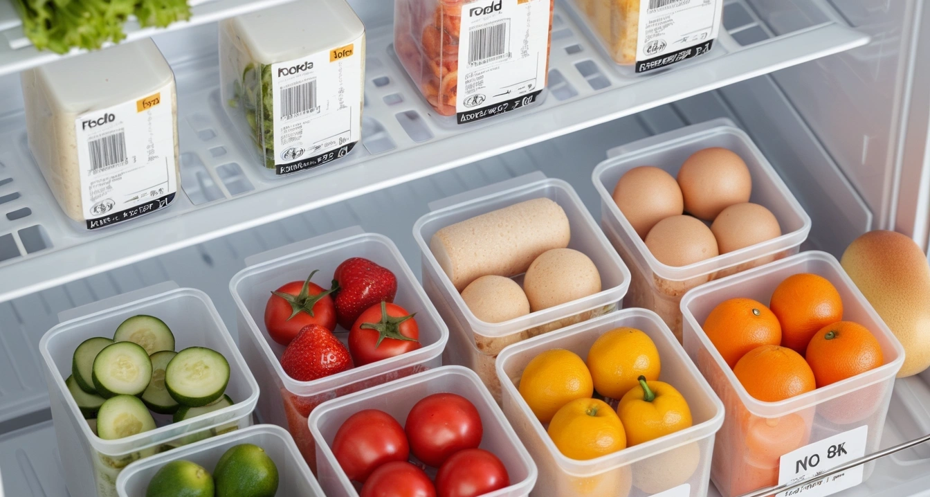 refrigerator refrigerator food material 1