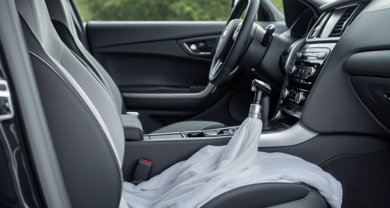 우산 주머니 - 자동차 내부 및 시트의 눅눅한 냄새 제거 (umbrella pouch, Remove damp dry white towel and soft diffuser from inside car)